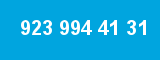 923 994 41 31 923 994 41 31